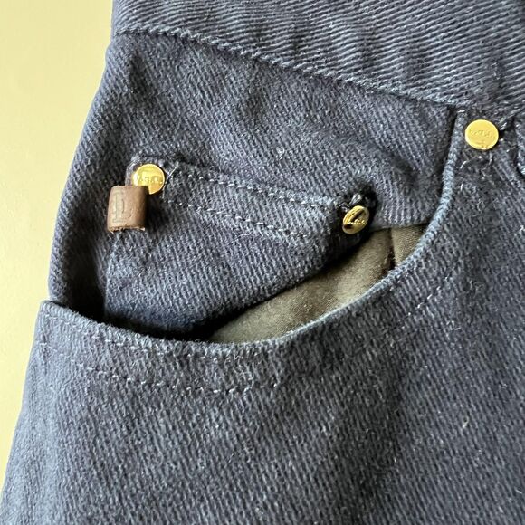 Lauren Jeans Co Ralph Lauren Jeans Womens 2P Petite Mid Rise Straight Preppy - Picture 6 of 12